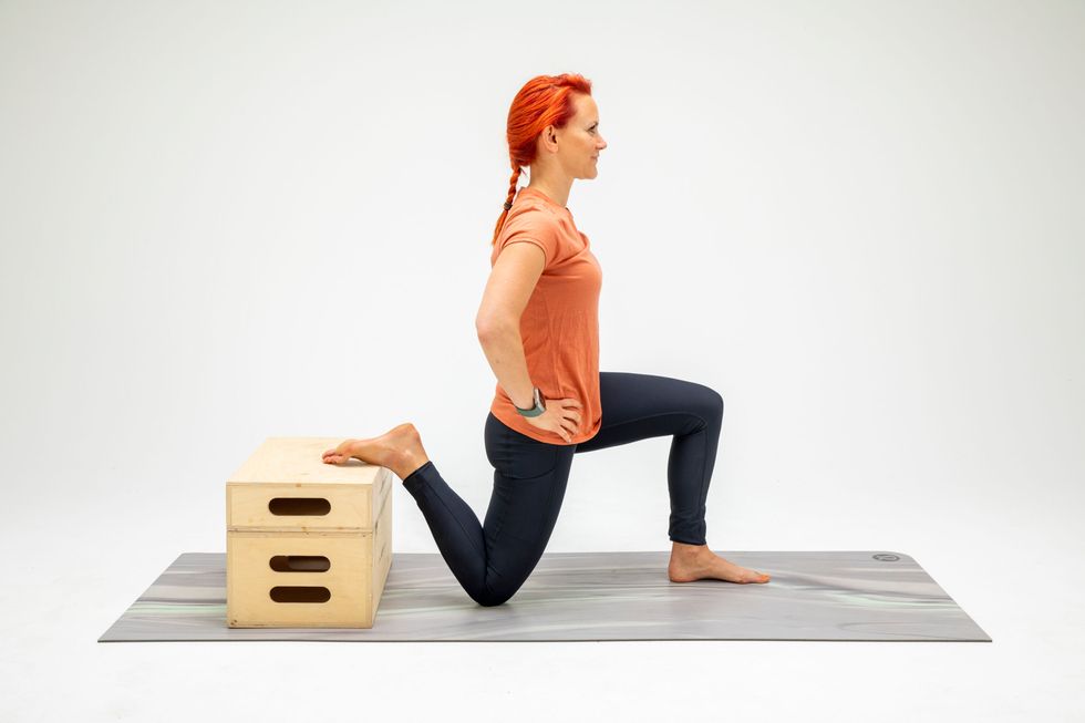 yes joint exercises, quad stretch